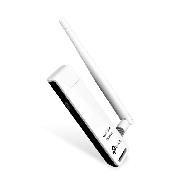 Card mạng không dây USB Wifi TP LINK TL-WN722N tốc độ không dây lên tới 150Mbps