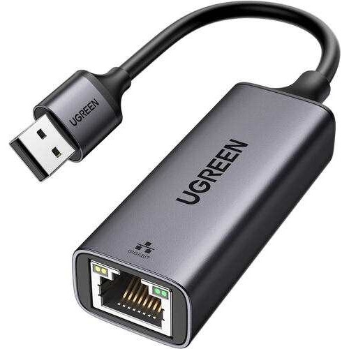 Cáp chuyển USB-A 3.0 to Lan 10/100/1000Mbps Ugreen 15736 CM209 vỏ nhôm