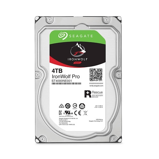 Ổ cứng SEAGATE IronWolf Pro ST4000NE001 Dung lượng 4000GB (4TB) 3.5