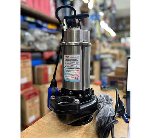 Máy Bơm Chìm Nước Thải Veratti SVM20-15-075F (750w-220V) Có Phao