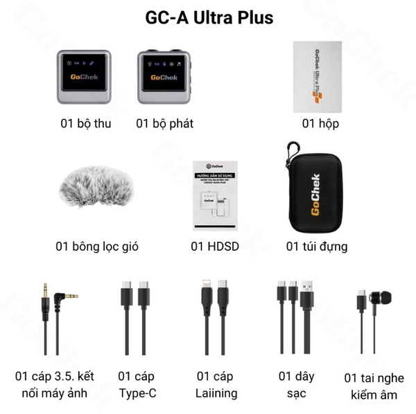 Ultra Plus A - Thiết bị thu âm chuyên nghiệp Gochek