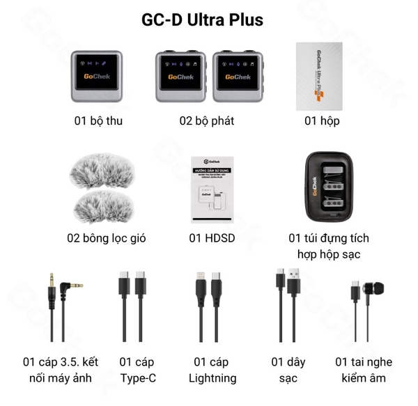 Ultra Plus D - Thiết bị thu âm chuyên nghiệp Gochek