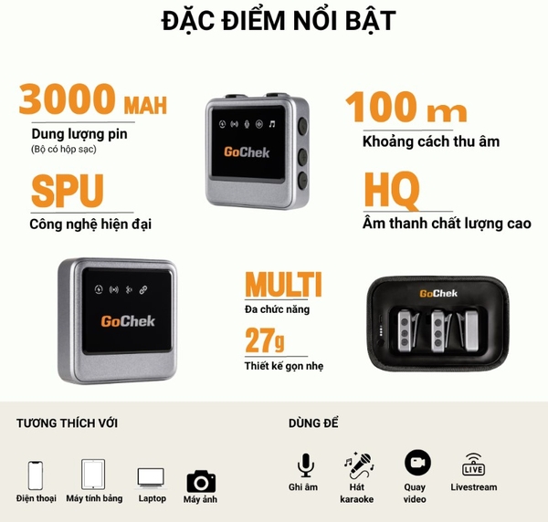 Ultra Plus D - Thiết bị thu âm chuyên nghiệp Gochek