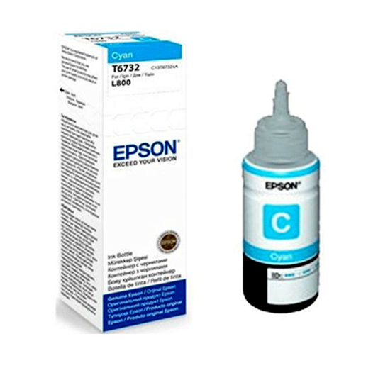 Mực in Epson T673 Cyan Ink Bottle (C13T673200)