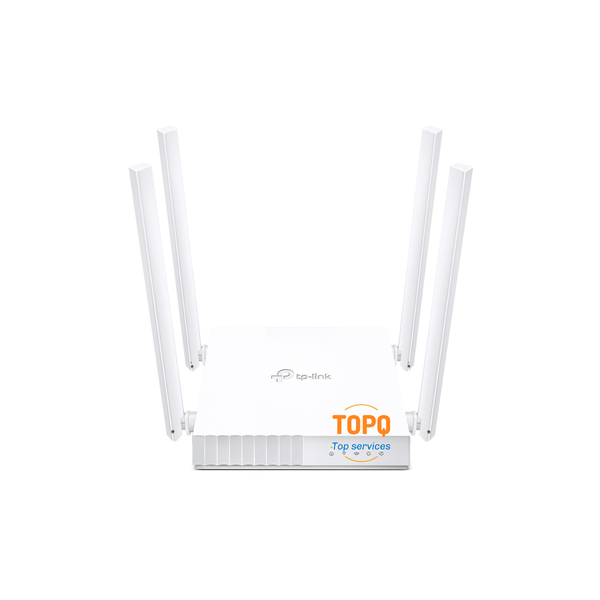 Bộ phát wifi TP-Link Archer C24 (Chuẩn AC/ AC750Mbps/ 4 Ăng-ten ngoài/ 25 User)
