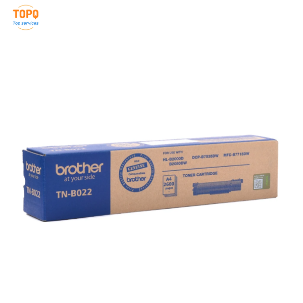 Hộp mực in laser trắng đen Brother TN-B022 chính hãng