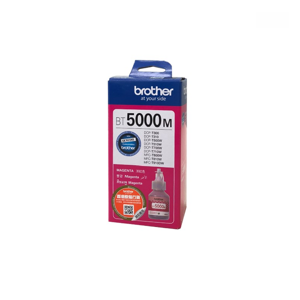 Mực in phun màu Brother BT5000M Magenta Ink bottle đỏ