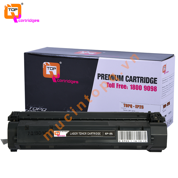 Hộp mực in laser trắng đen TOPQ EP-25