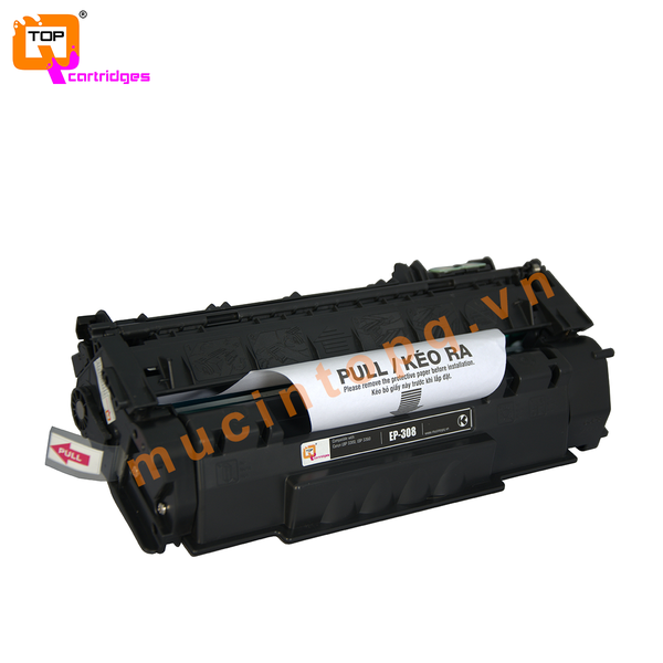 Hộp mực in laser TOPQ EP308 trắng đen