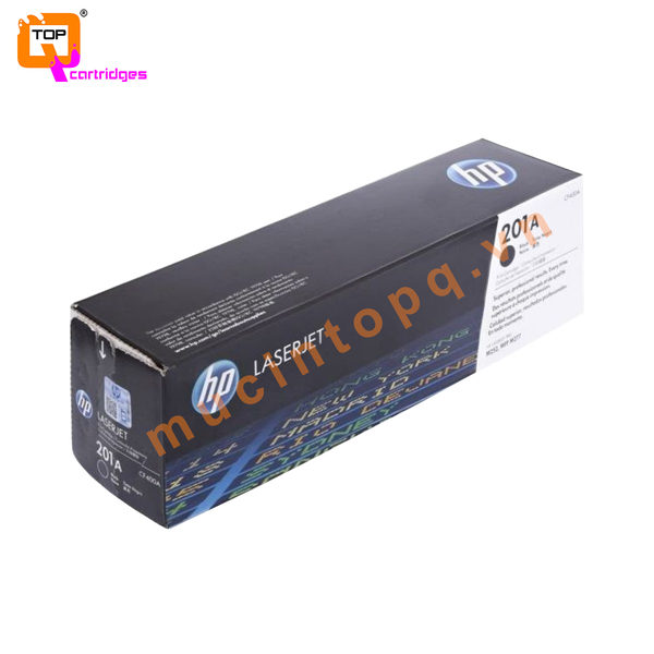 Hộp mực in laser màu chính hãng HP 201A - CF400A đen