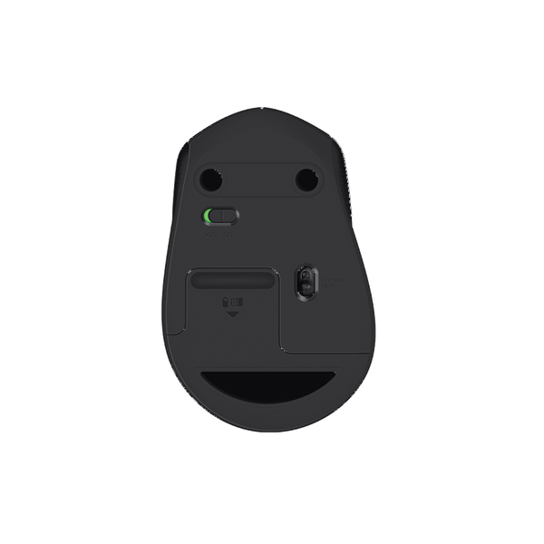 Chuột máy tính không dây Logitech M331 (Đen)