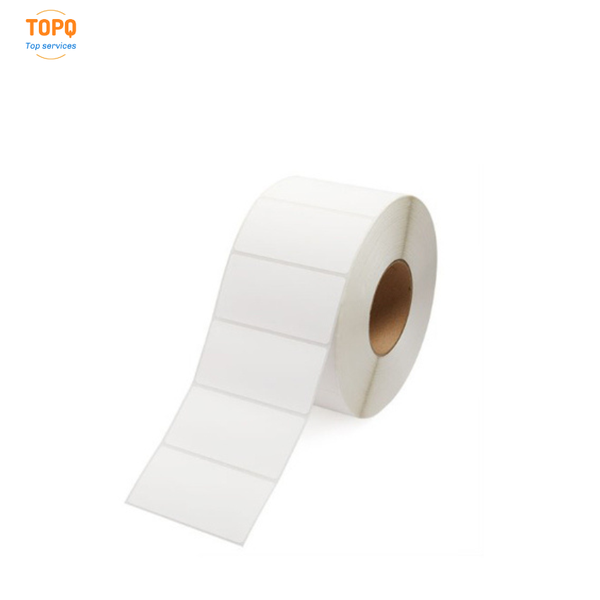Giấy in Decal nhiệt 75X50X30M ( 1 TEM 1 HÀNG )