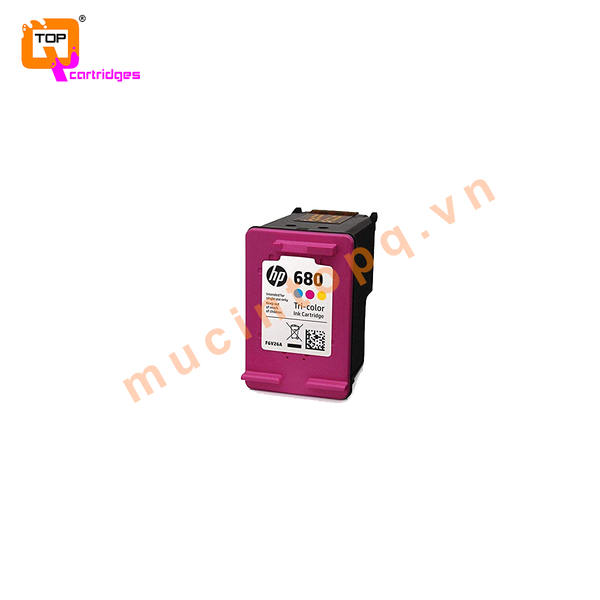 Mực in phun màu HP 680 - F6V26A chính hãng