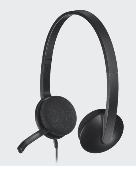 Tai nghe có dây Logitech H340, USB