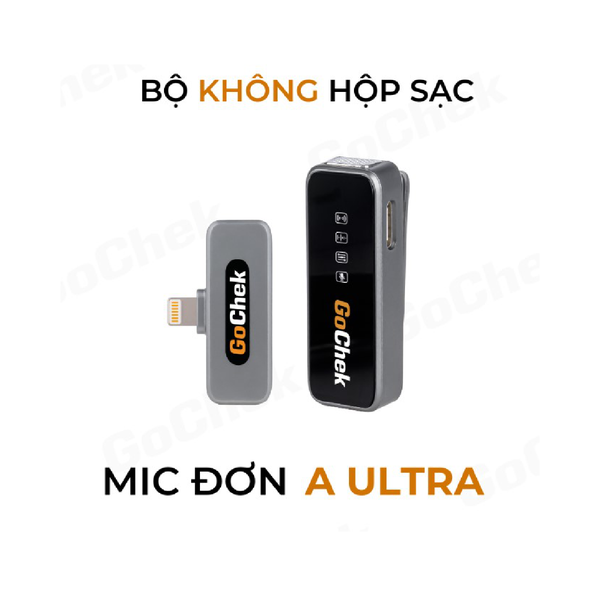 Mic thu âm không dây Gochek GC-A01 Chân Type-C không sạc