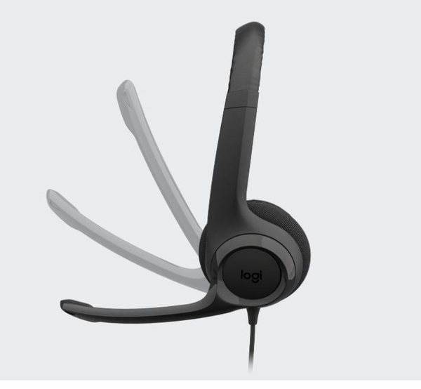 Tai nghe có dây Logitech H390, USB, Mic khử ồn