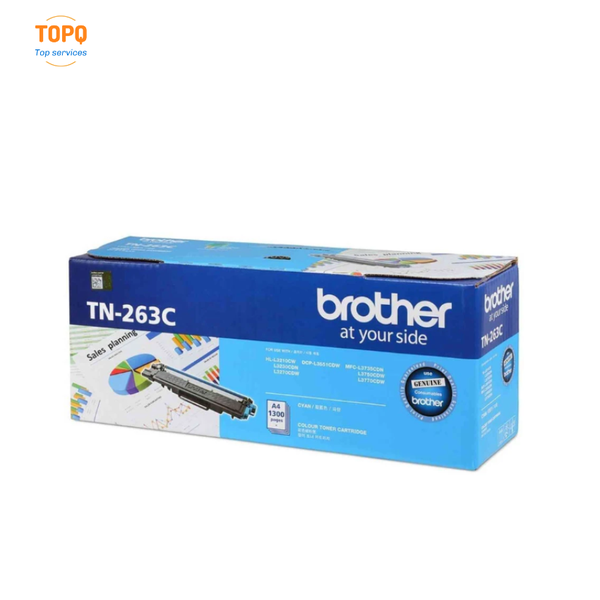 Mực in laser màu chính hãng Brother TN-263C xanh