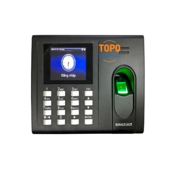 Máy chấm công bằng dấu vân tay RJ3000Plus