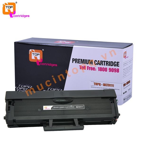 Hộp mực in laser trắng đen TOPQ D111S