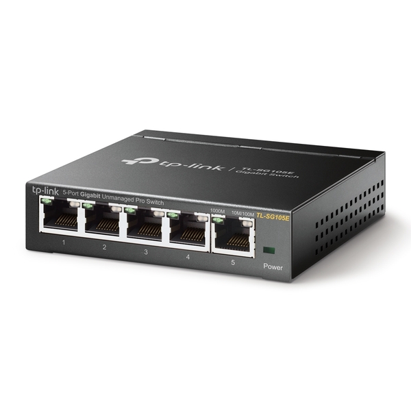 Switch TP-Link TL-SG105E (Gigabit (1000Mbps)/ 5 Cổng/ Smart Switch/ Vỏ Thép)