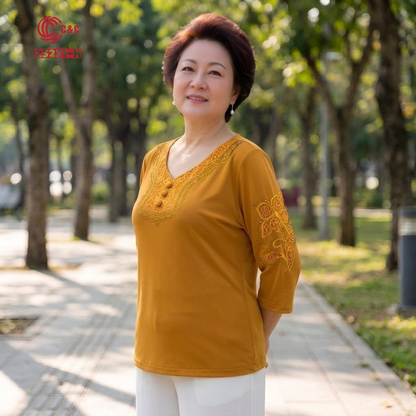 25231 - Cổ Tim Phối Ren Thêu Viền Đá Thủy Tinh Lấp Lánh