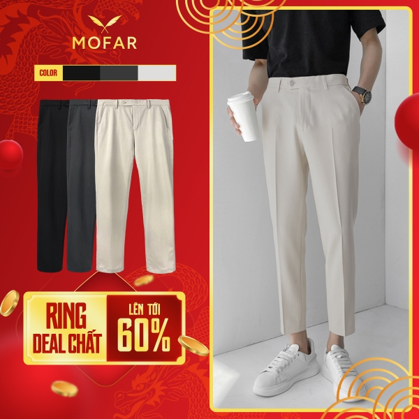 Quần tây nam MOFAR phong cách hàn quốc dáng baggy QAM001