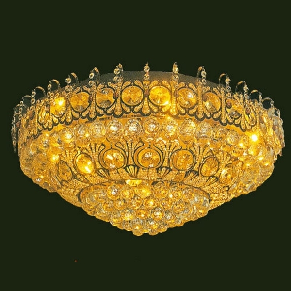 Đèn áp trần pha lê