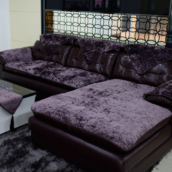 Ghế sofa 50% da thật S0999