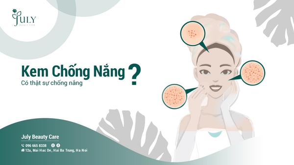 Kem chống nắng có thật sự chống nắng?