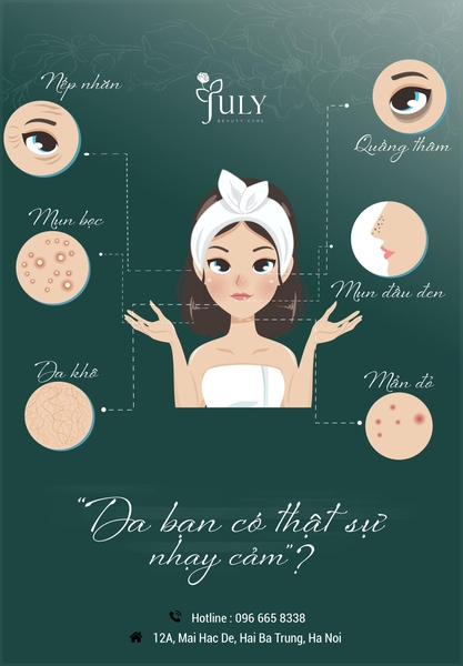 Da bạn có thực sự nhạy cảm?