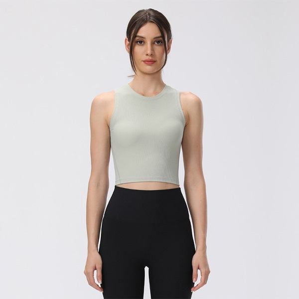 Áo Crop 3 Lỗ Liền Bra - PYMBR066