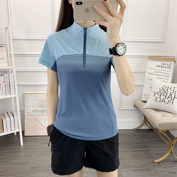 Áo polo nữ khoá cổ - PYMAT044