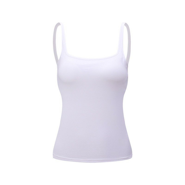 Áo 2 dây cotton liền bra dài - PYMBR044