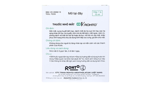 V.Rohto 13ml