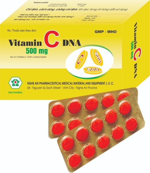 Vitamin C DNA 500mg