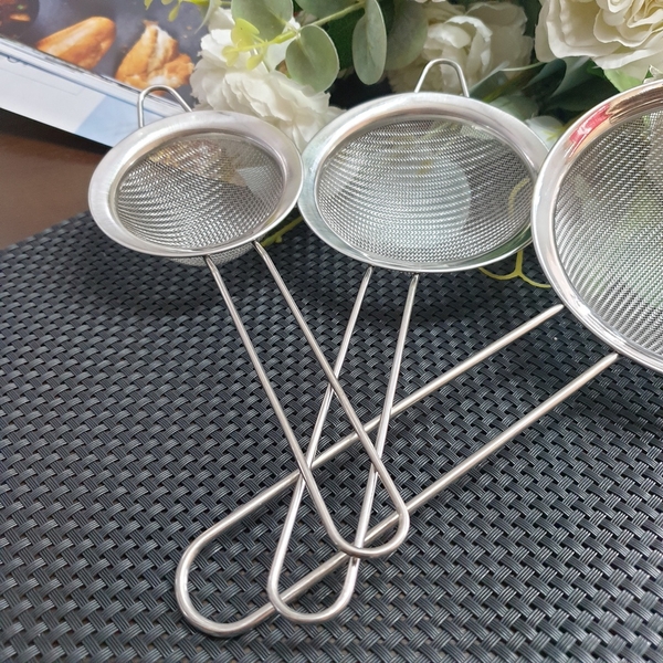 Rây lọc trà inox | Đường kính 8 - 10 - 12 cm