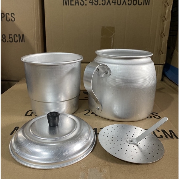 Ấm pha cà phê | Chất liệu nhôm | Loại 100g và 200g
