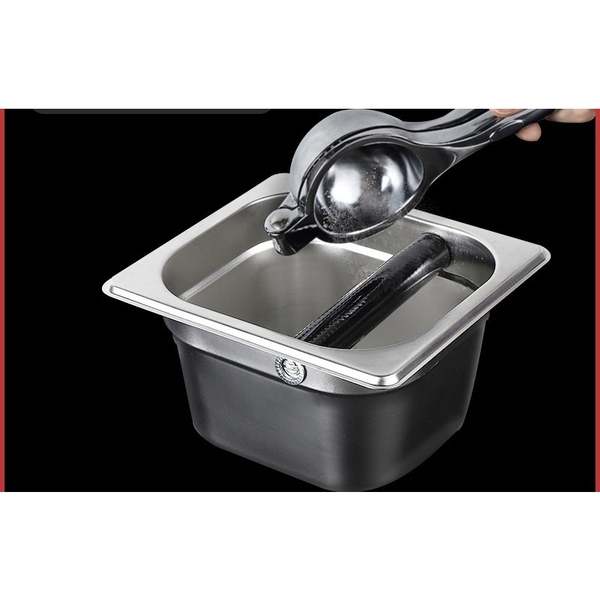Hộp đạp bã cà phê Espresso | Inox | Dung tích 2.2L và 1.4L