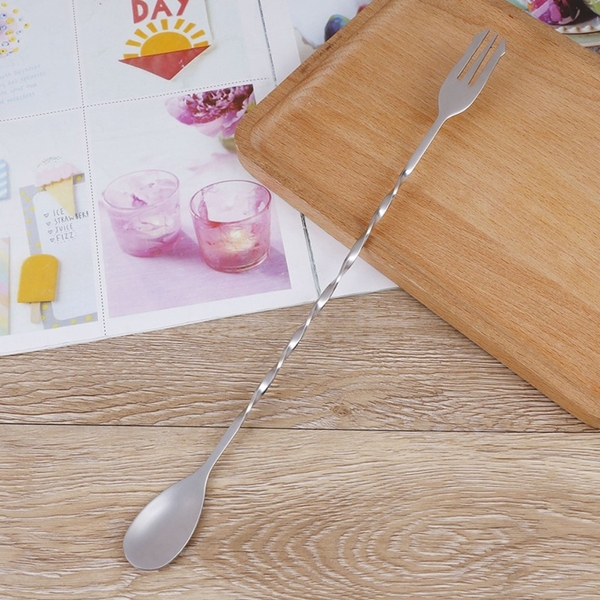 Thìa bar pha chế inox 26 cm và 32cm