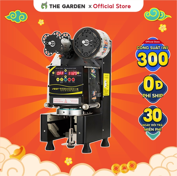 Máy dập nắp cốc, Máy ép miệng ly Tự Động FEST RC-95