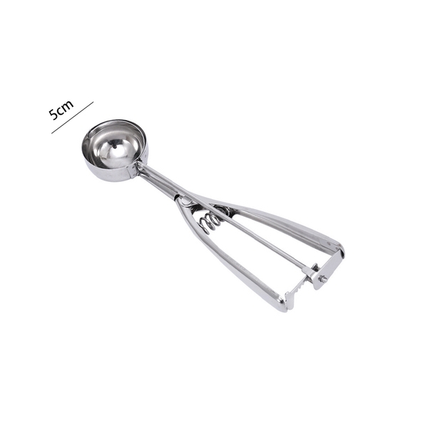 Muỗng múc kem | Chất liệu inox | Đầu múc kích thước 5cm