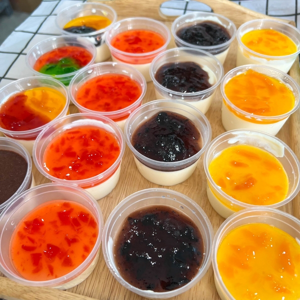 Set nguyên liệu Panna Cotta THE GARDE 10 hũ | Nhiều vị