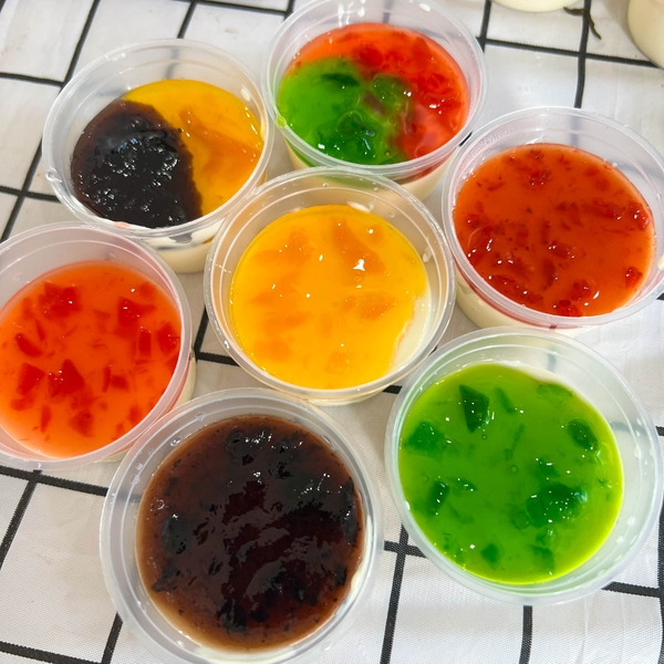 Set nguyên liệu Panna Cotta THE GARDE 10 hũ | Nhiều vị