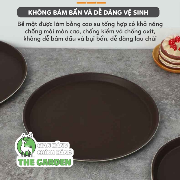 Khay nhựa phục vụ, bưng bê đồ uống | Vuông | Nhiều kích thước