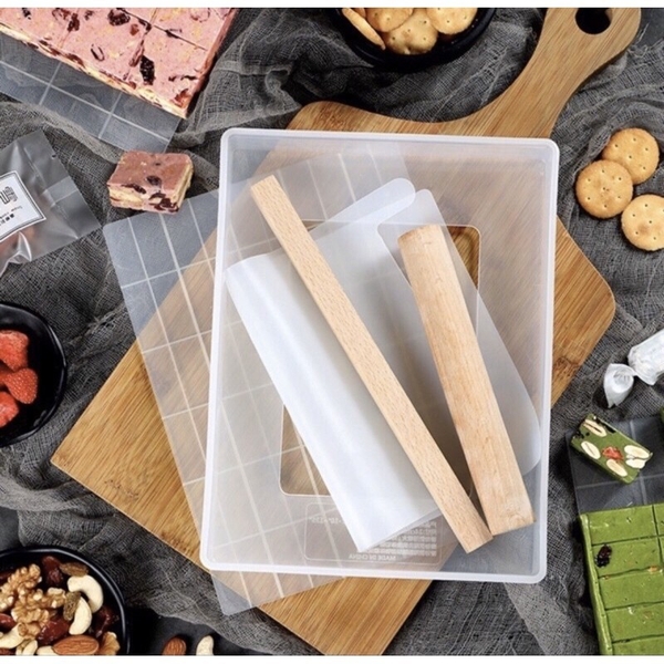 Khuôn làm kẹo nougat 60 viên | Bộ 6 chi tiết