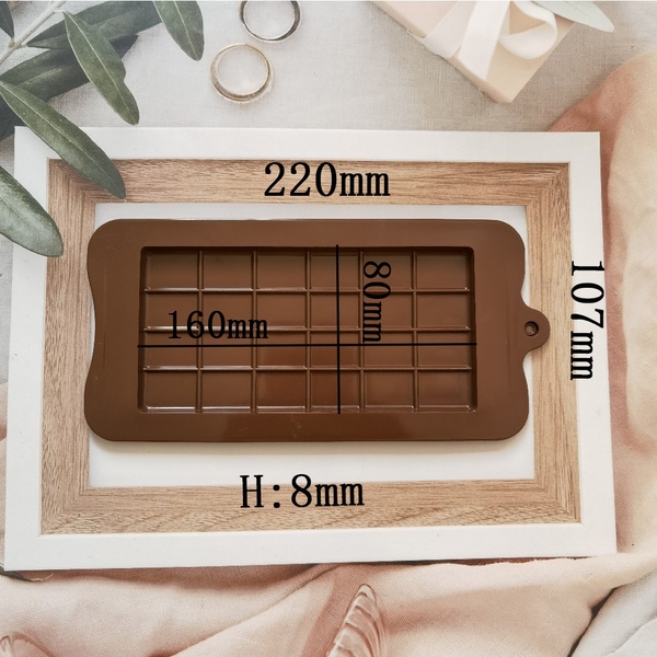 Khuôn làm Chocolate Bark bằng Silicon