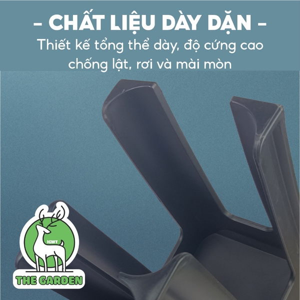 Kệ úp cốc chéo 4 tầng