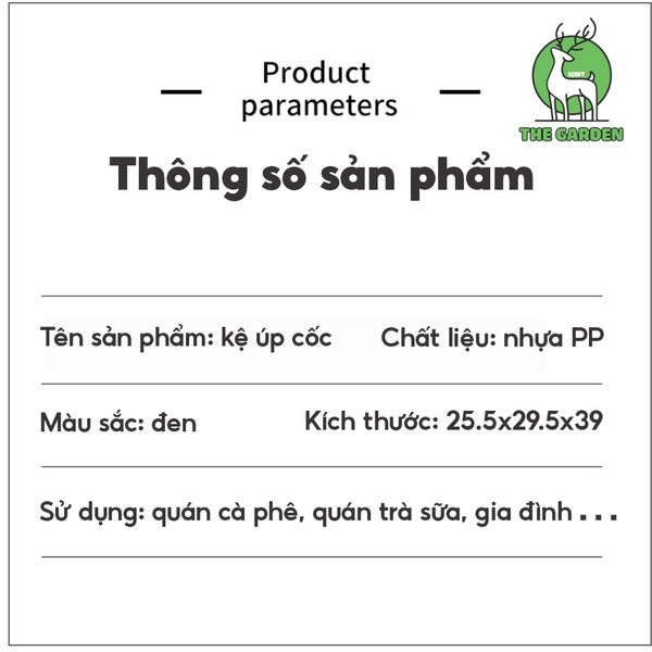 Kệ úp cốc chéo 4 tầng