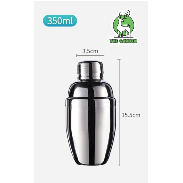 Bình lắc Shaker | Chất liệu inox | Dung tích 350ml 550ml 750ml