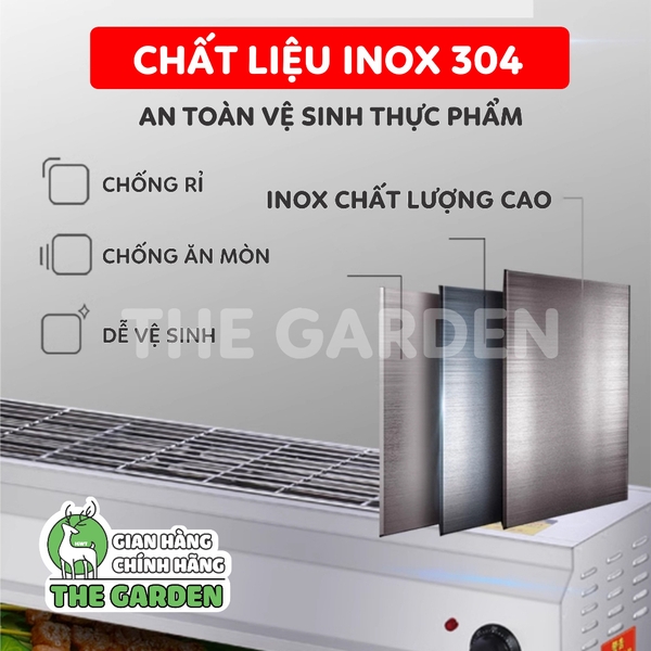 Bếp nướng điện không khói đa năng THE GARDEN BD-280 công suất 2800W